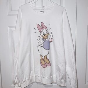 Disney Daisy Duck Crew neck sweatshirt